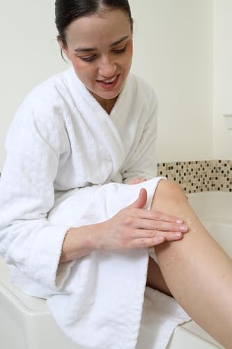 The Keys Salt Scrub -Sea Salt Scrub - Exfoliating Body Scrub with Wooden Spoon - Moisturizing Exfoliator for Hands, Foot, Bath,