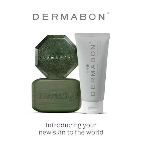 DERMABON Seborrheic Dermatitis Cream & Psoriasis Soap Bar Bundle| Calendula Extract, Salicylic Acid & Bee Wax Cream| Coal Tar soap for Dandruff Control| Moisturizing Crema para Psoriasis