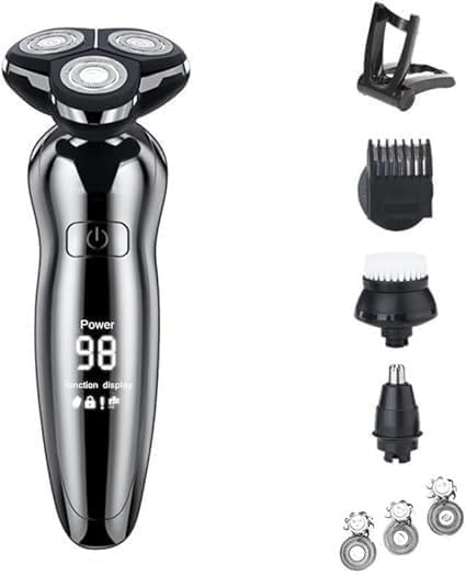 EZAGMWGFB Electric Razor for Men's, Men's Electric Shaver,Electric Shaver for Men,Beard and Mustache Trimmer,Washable and USB Charging Shaving Machine