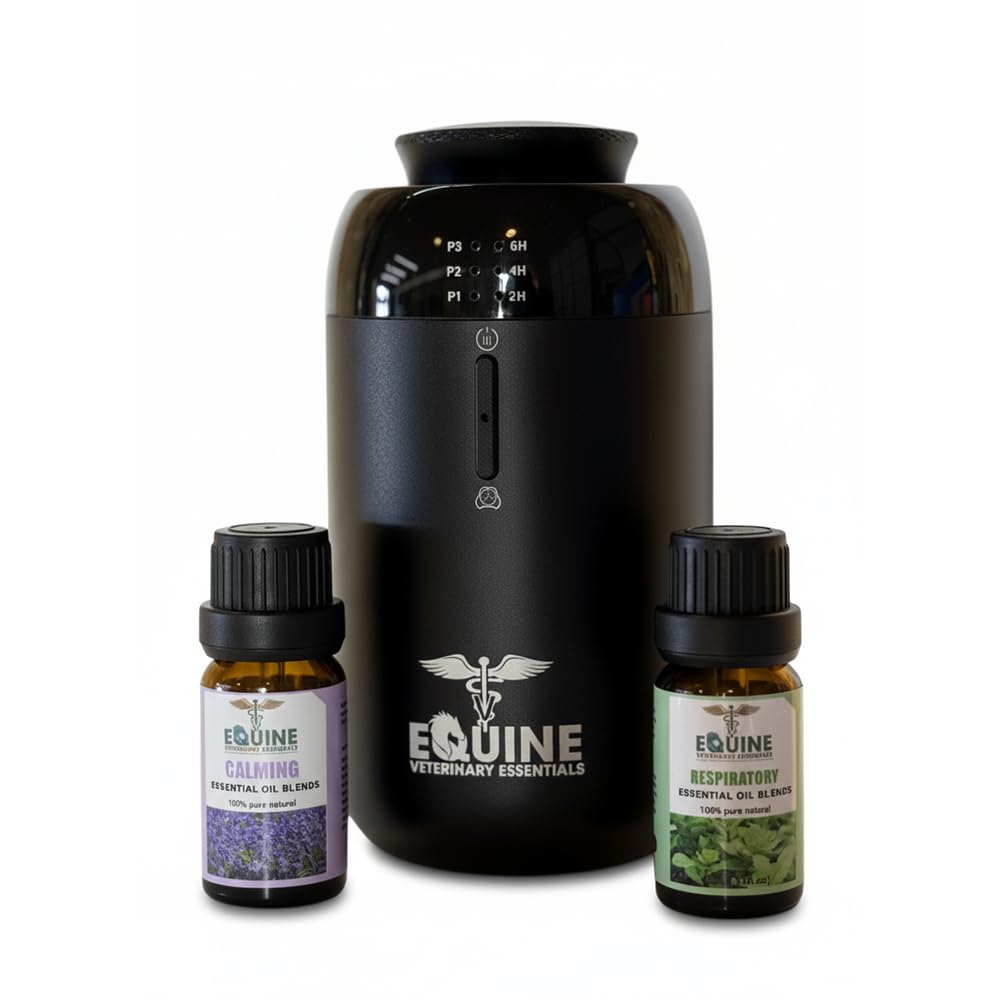 Equine Aromatherapy Diffuser with 2 Essential Oils