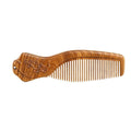 HGIYA Wooden Carved Comb Vintage Curling Comb Women's Long Hair Comb for Hair,Beard or Mustache
