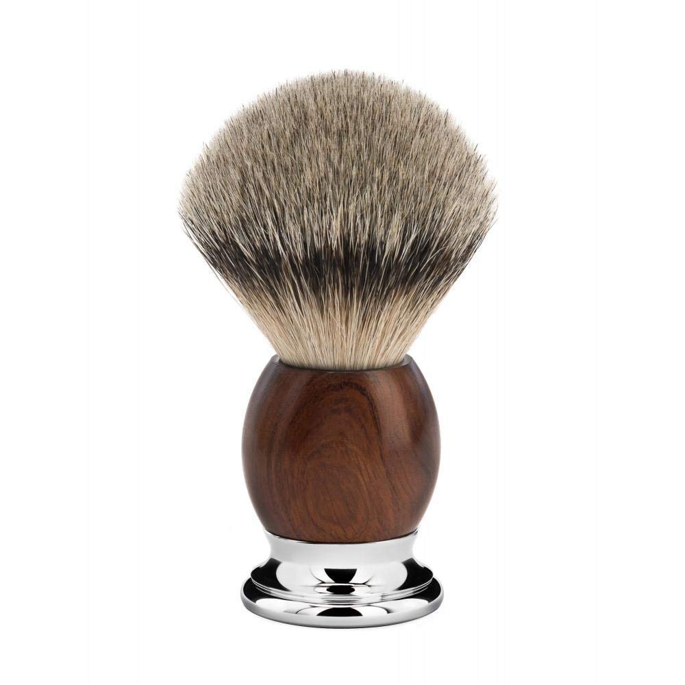 MÜHLE SOPHIST 4-piece Silvertip Badger Brush 5-Blade Razor Luxury Shaving Set