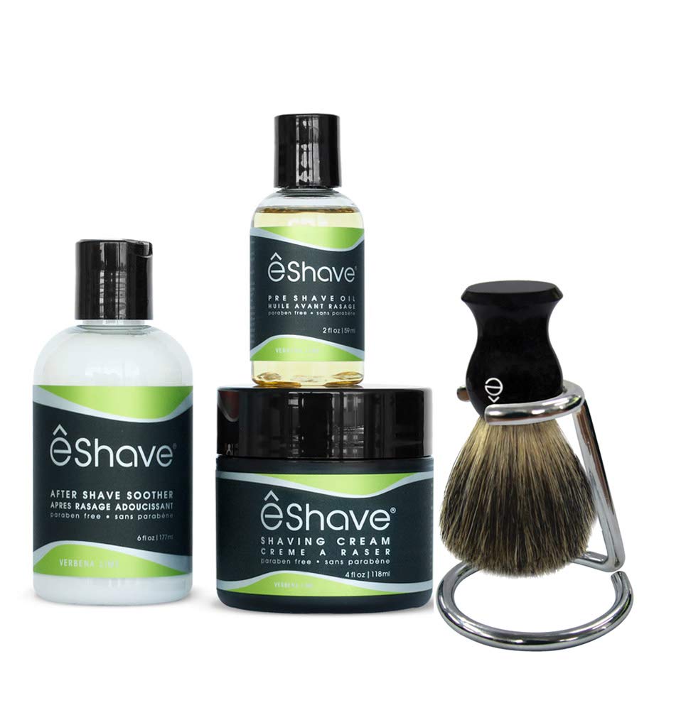 eShave Premium Men’s Shaving Kit – Orange Sandalwood Trio