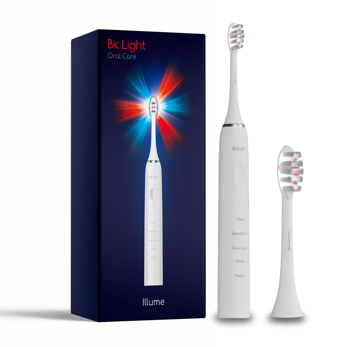 BIOLIGHT Illume Advanced Electric Toothbrush for Daily Oral Care