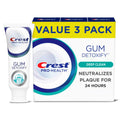 Crest Pro-Health Gum Detoxify Deep Clean Toothpaste 4.8 oz - Anticavity, Antibacterial Flouride Toothpaste, Clinically Proven, Gum and Enamel Protection, Plaque Control