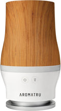 AromaTru Smart Aromatherapy Waterless Oil Diffuser with WiFi Capability and App – Combine and Diffuse up to 4 Bottles of Essential Oils Simultaneously – No Water, No Mess