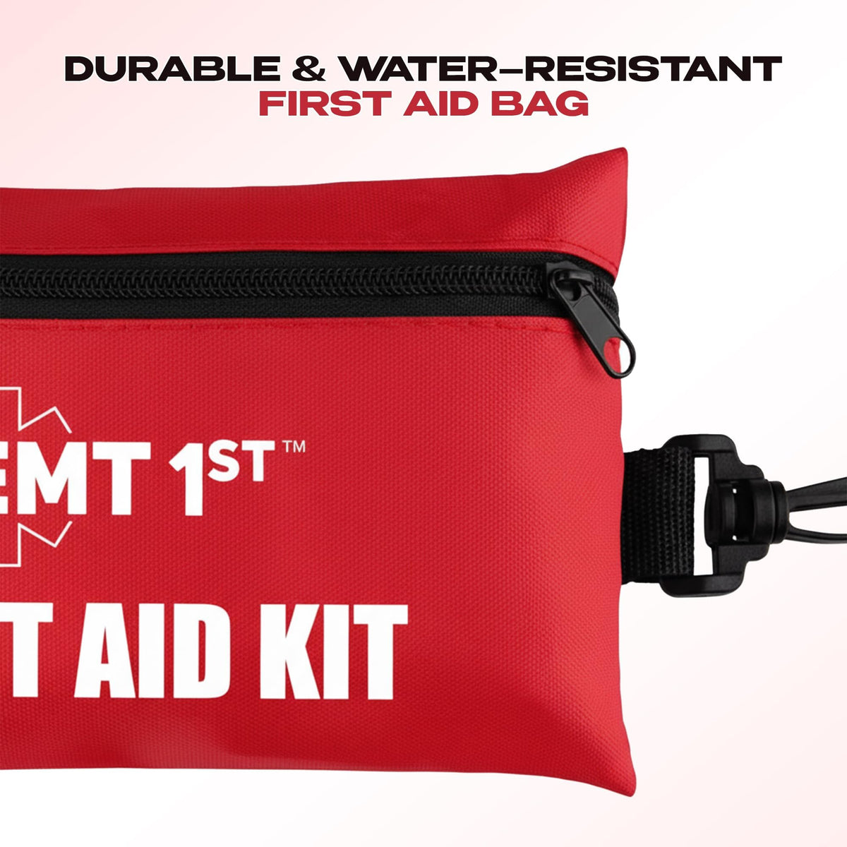EMT Emergency First Aid Kit with Blanket & Travel Pouch