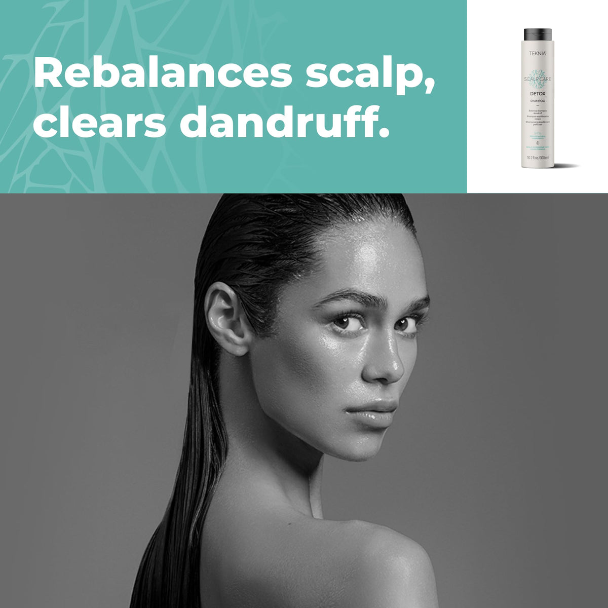 LAKMÉ Teknia Scalp Care Detox Balance Detoxifying Shampoo, Anti Dandruff Shampoo & Scalp Detox