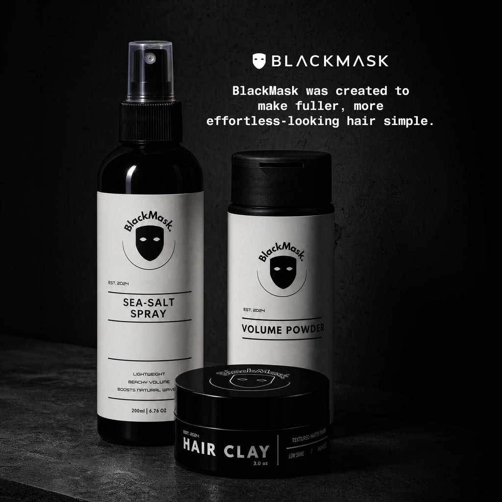 BlackMask Leave In Conditoner for Men - Soften, Smooth Hair - Anti - Frizz