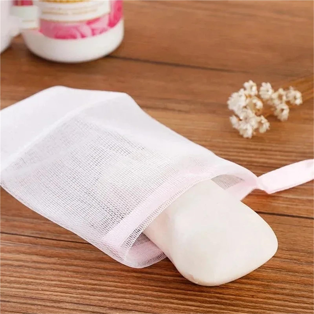 Soap Saver Bag 6-600PCS Portable Soap Pouch Multi Use Lather Net for Travel Camping Cleanser Shaving Cream Body Wash Accessory(600pcs)