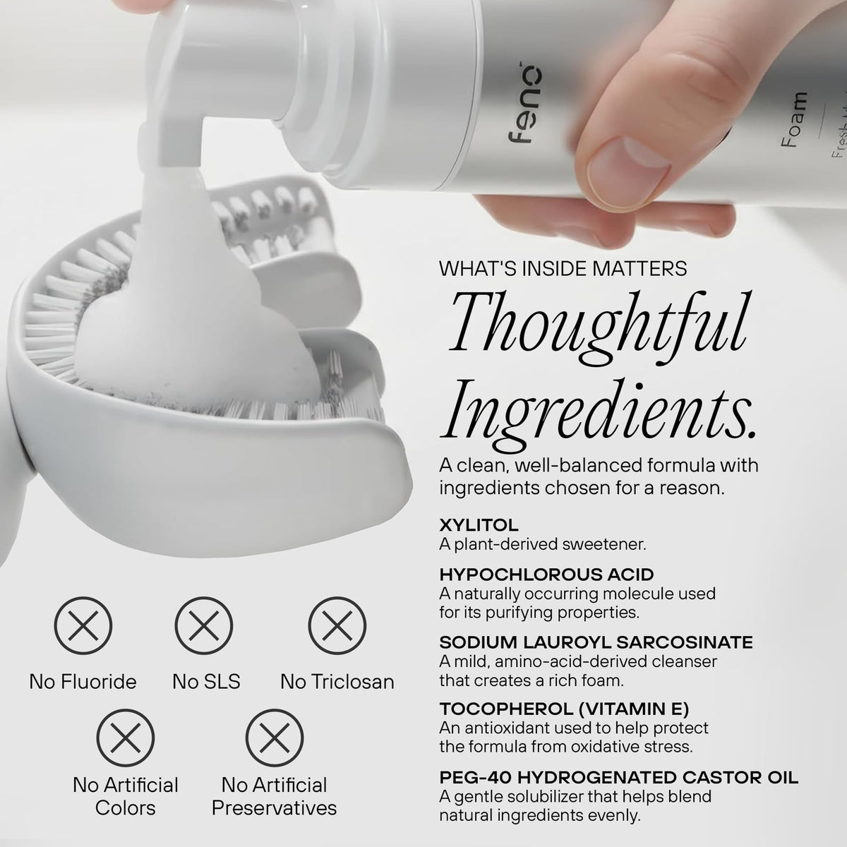 Feno Smartbrush Electric Toothbrush for Adults