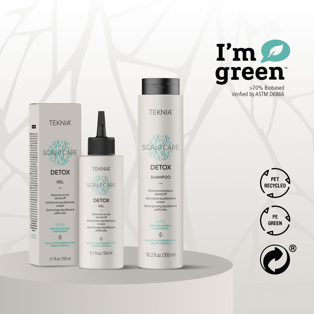 LAKMÉ Teknia Scalp Care Detox Balance Detoxifying Shampoo, Anti Dandruff Shampoo & Scalp Detox