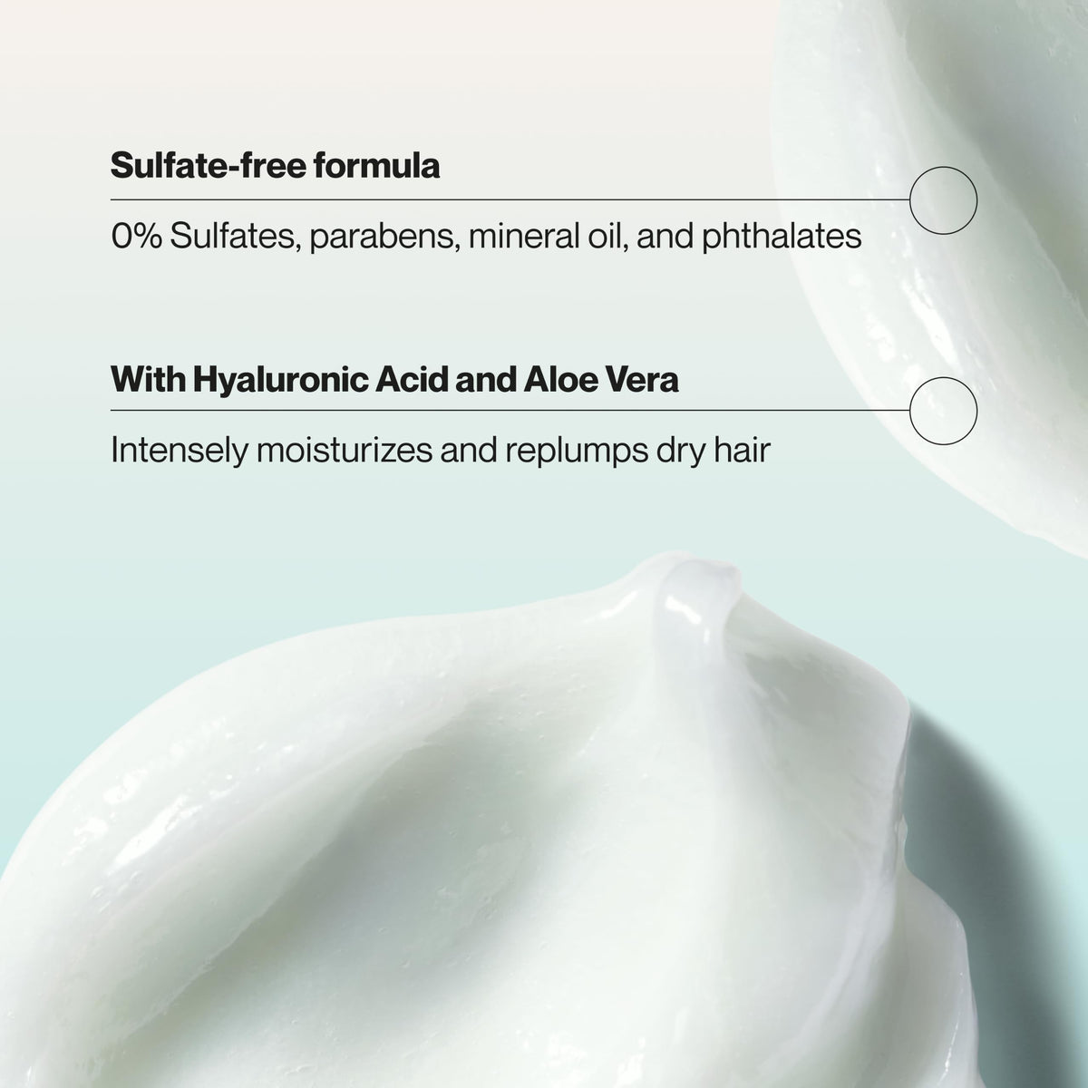 Suave Moisture Repair Deep Hair Mask, Hyaluronic Acid, 13.5 fl oz, 4-Pack