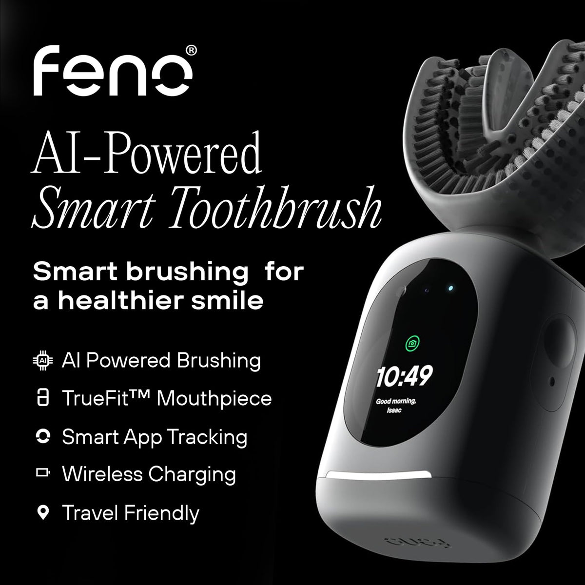 Feno Smartbrush Electric Toothbrush for Adults