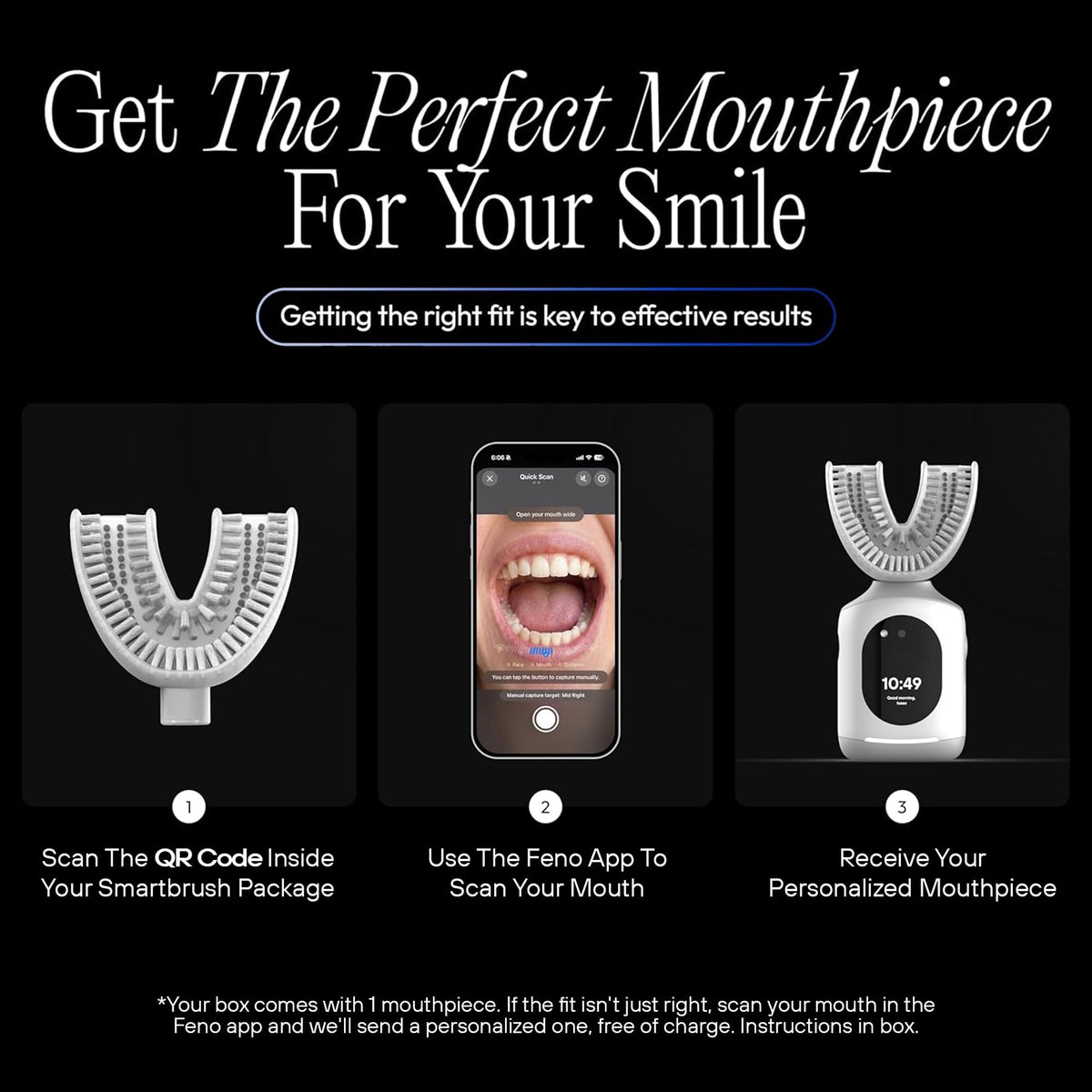 Feno Smartbrush Electric Toothbrush for Adults