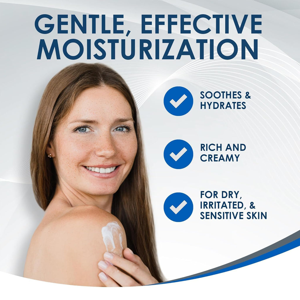Vanicream Moisturizing Skin Cream for Sensitive Skin 16 oz (Pack of 12)