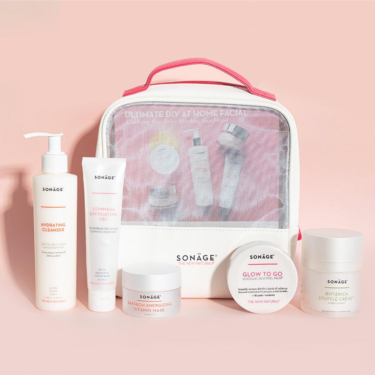 SONAGE Ultimate DIY Home Facial Kit | At-Home Spa Day Facial Kit