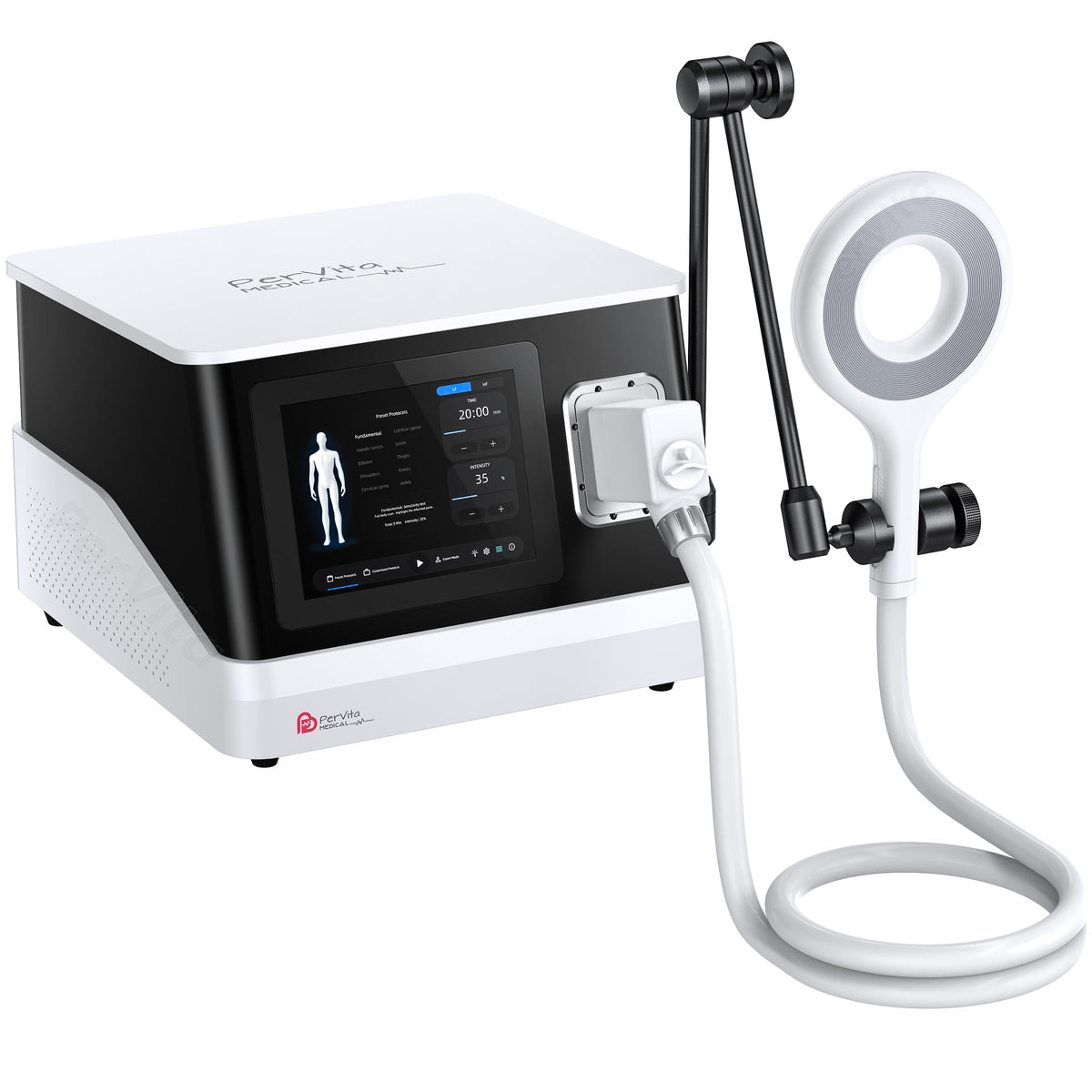 PerVita Low-Frequency Pulse Massager with Touchscreen