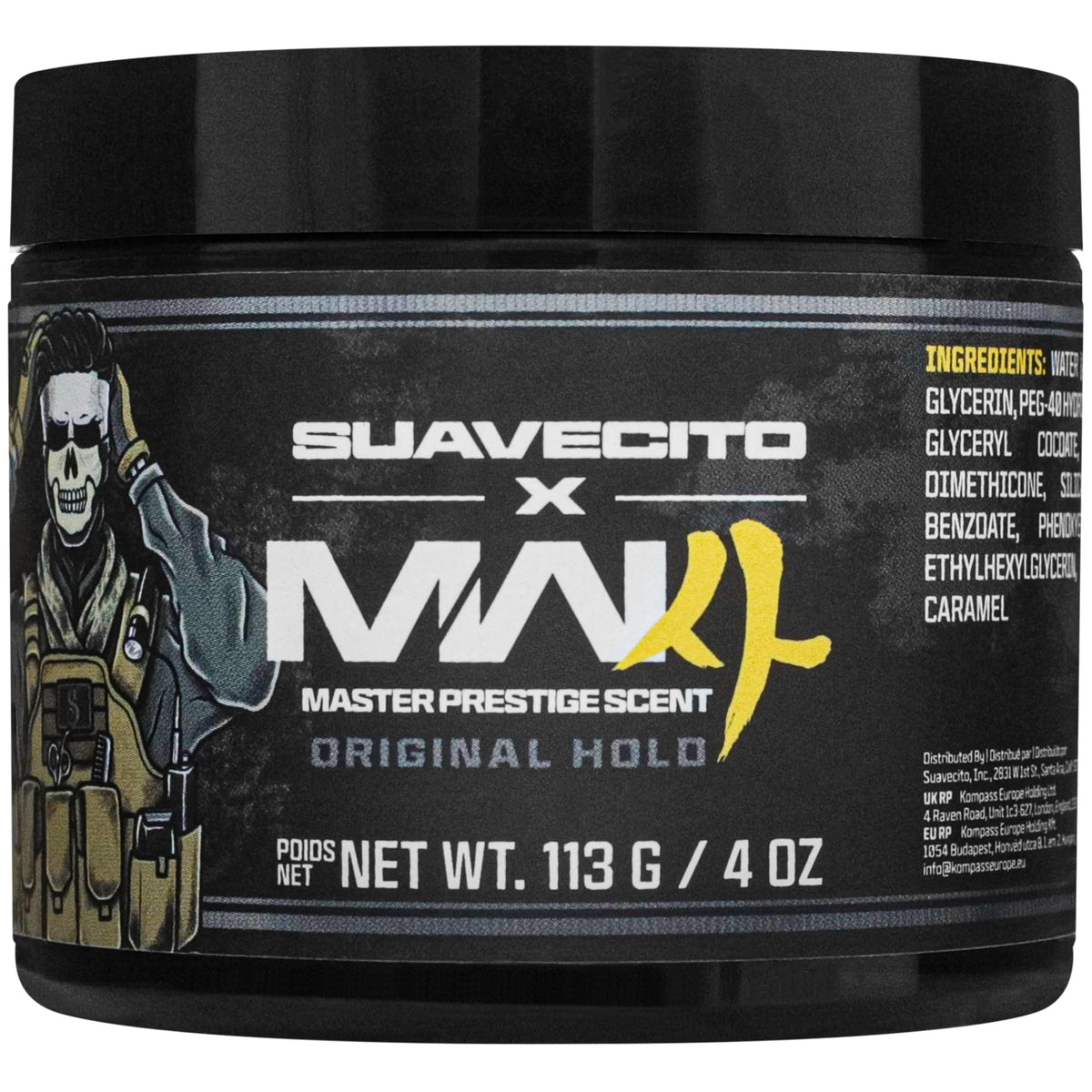 Suavecito Medium Hold Water-Based Pomade for Men