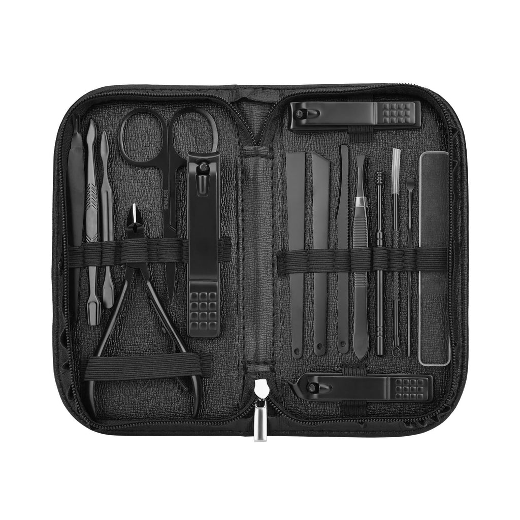 DFWZMQTG Manicure Tools Nail Clippers Set Nail Clippers 16 Piece Set Manicure Set