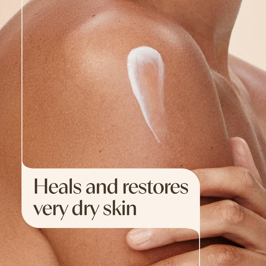 Aveeno Skin Relief Intense Moisture Repair Body Cream with Triple Oat & Shea Butter Formula, Helps Relieve & Restore Extra-Dry Skin with Long-Lasting Moisture, Fragrance-Free